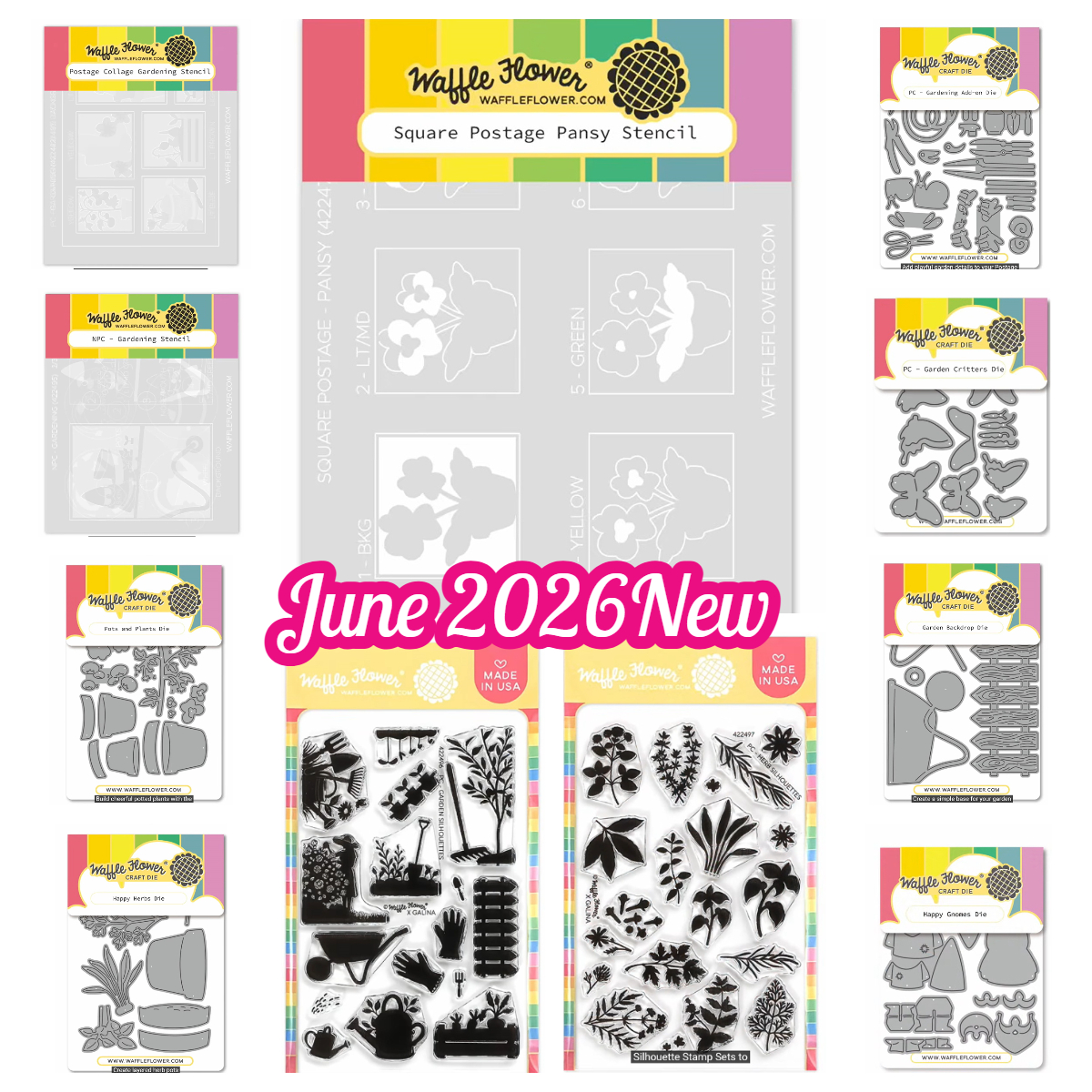 Gardening Add-On Die Set Metal – Rubber Stamp Blank recenzja i cena