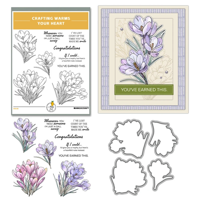 Zephyranthes Candida Cutting D – Rubber Stamp Blank recenzja i cena