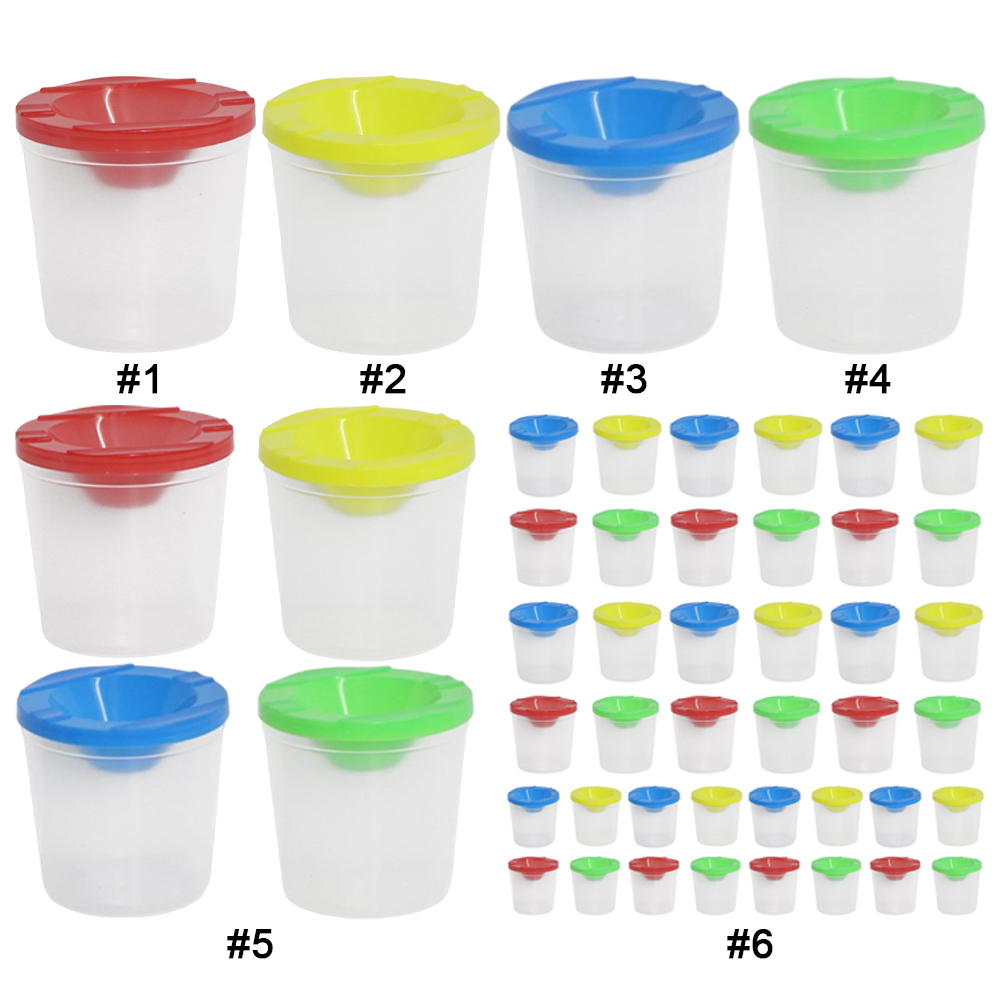 Non-Spill Paint Cups with Colo – Art Craft Cup recenzja i cena