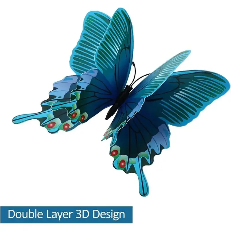 12pcs 3D Colorful Butterfly Wa – Art And Craft For Nursery recenzja i cena