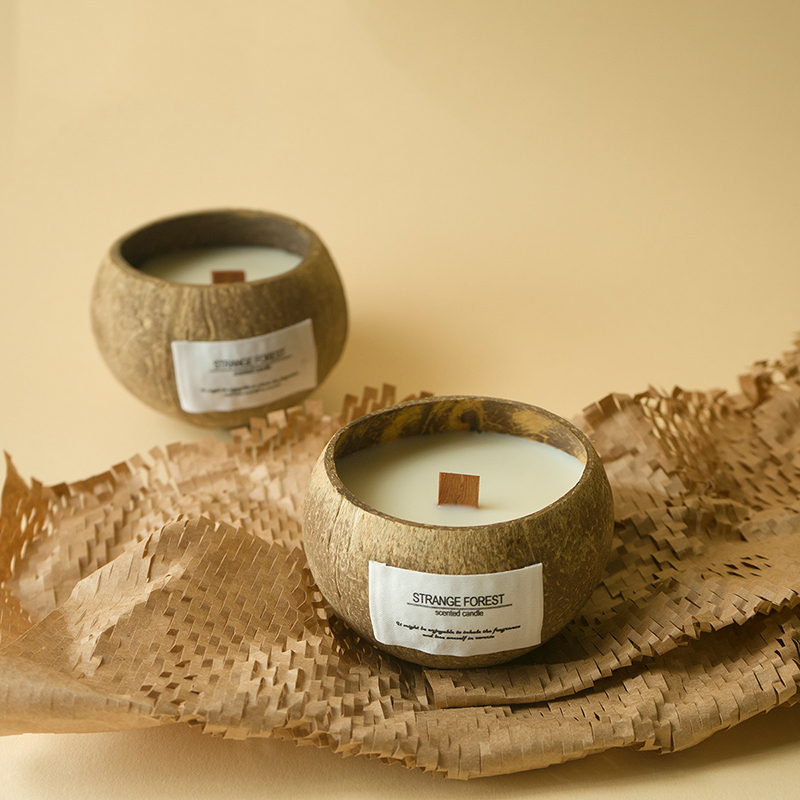 Coconut Shell Aromatherapy Can – Soy Candle Fragrance Oil recenzja i cena