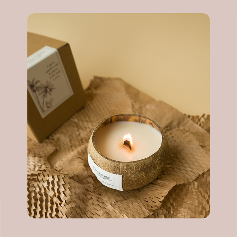 Coconut Shell Aromatherapy Can – Soy Candle Fragrance Oil recenzja i cena