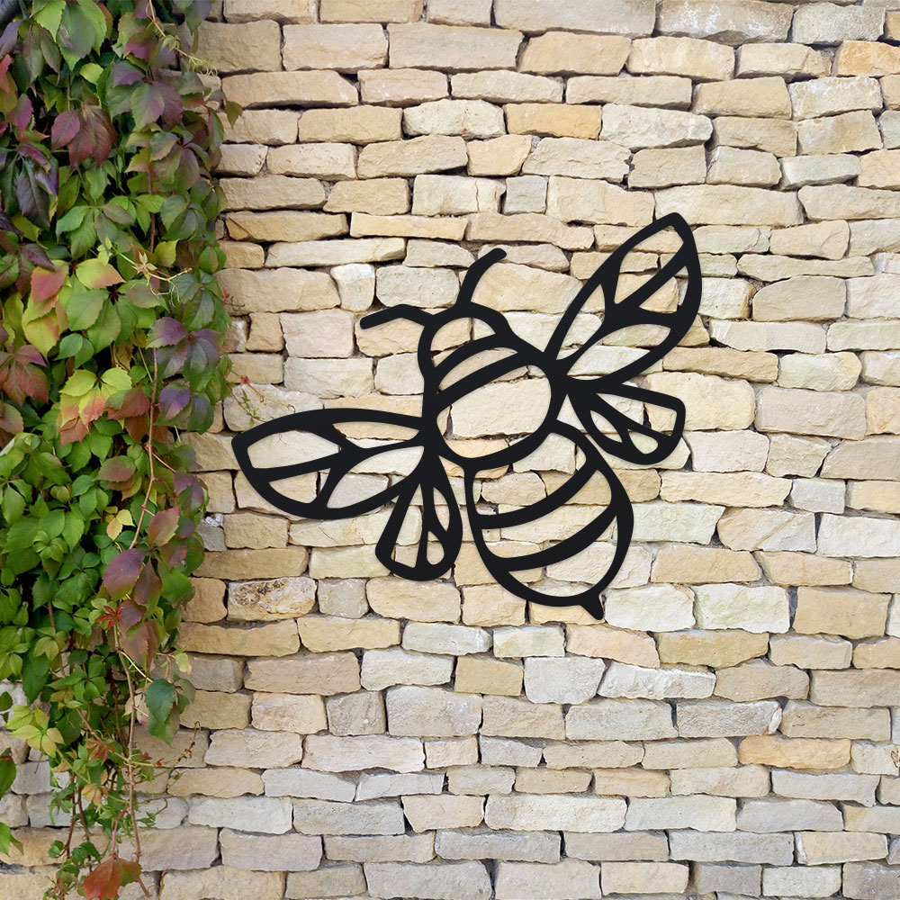 Metal Enchanting Bee Hive Sign – Art And Craft For Nursery recenzja i cena