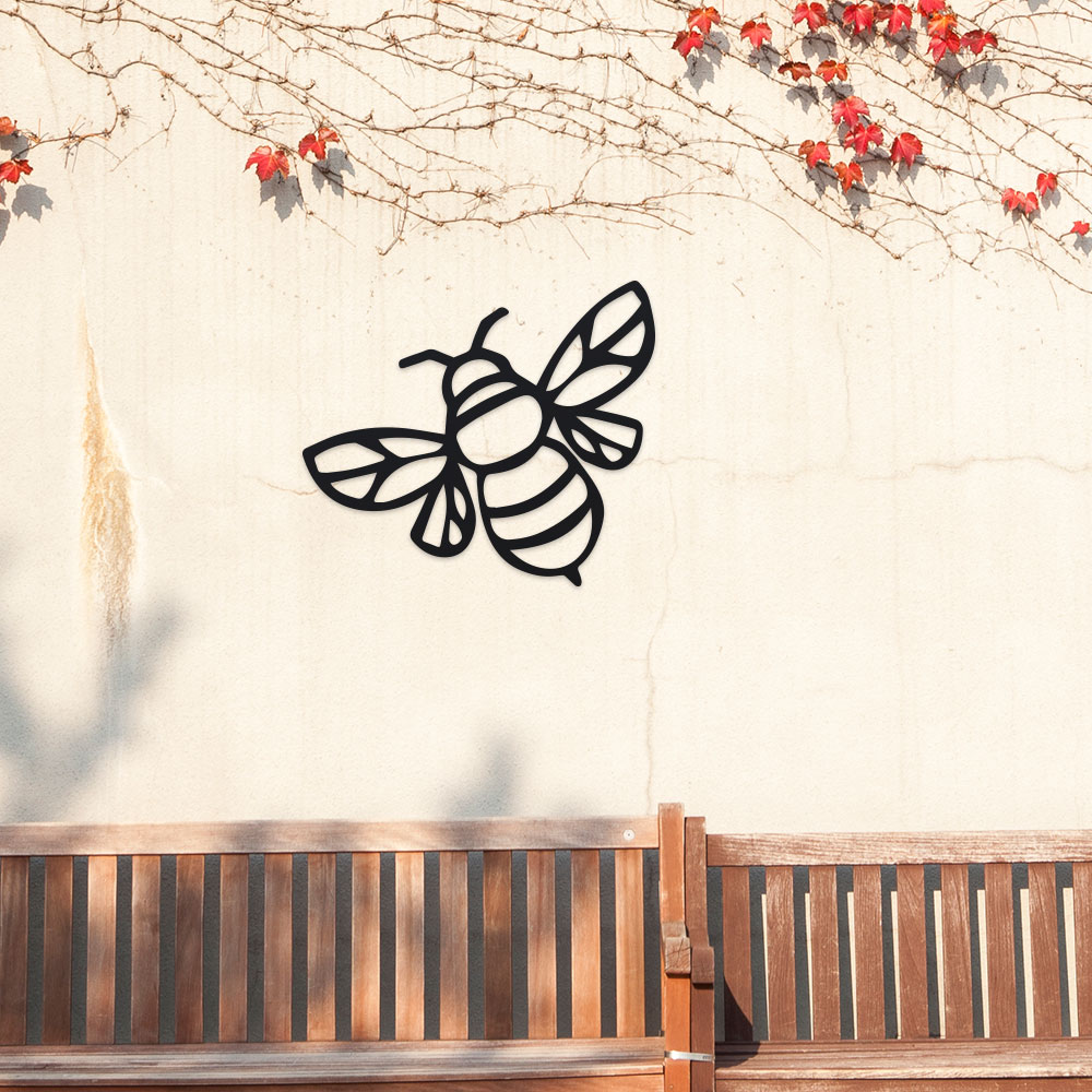 Metal Enchanting Bee Hive Sign – Art And Craft For Nursery recenzja i cena