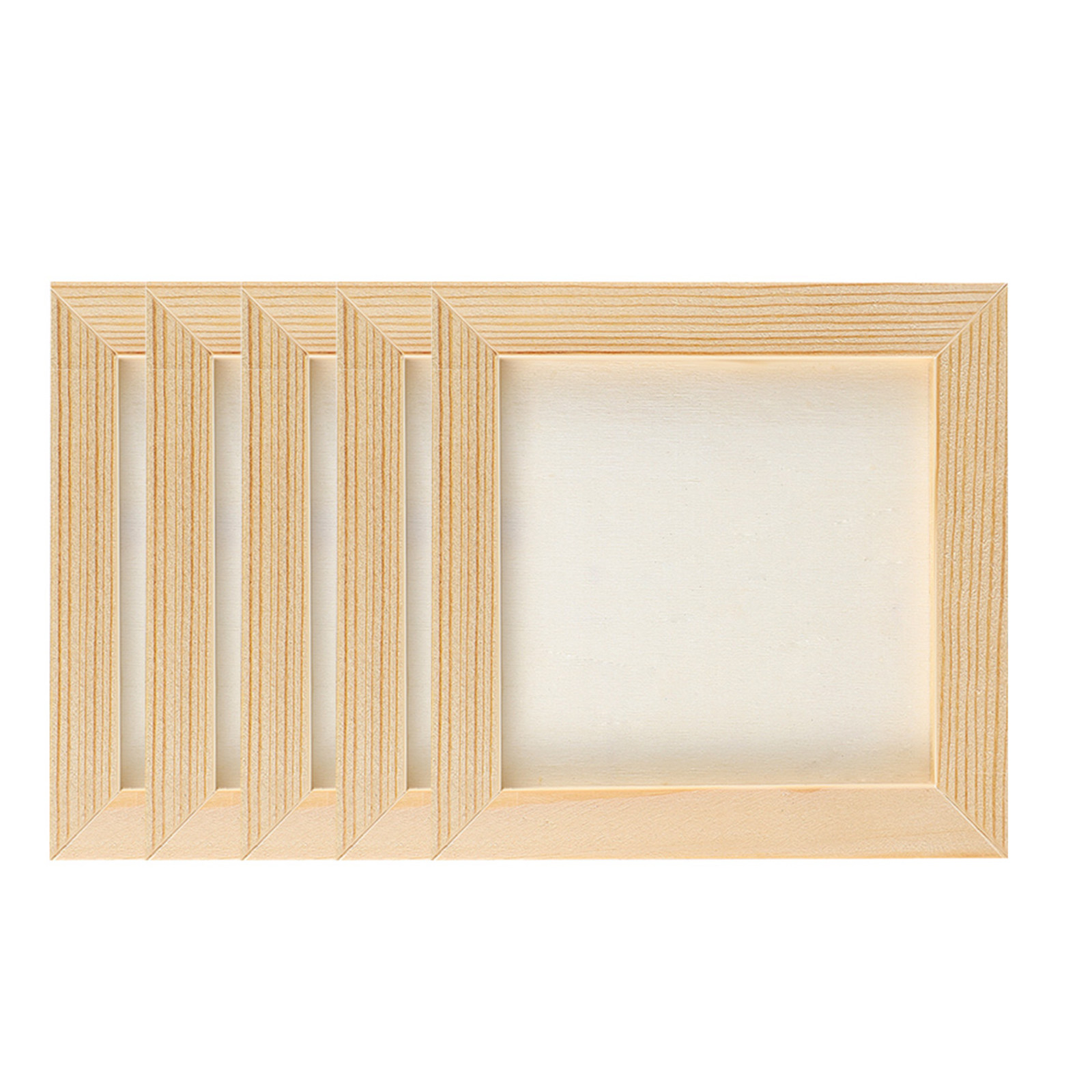8Pcs Clay Blank Frames DIY Woo – Art Craft Simple recenzja i cena