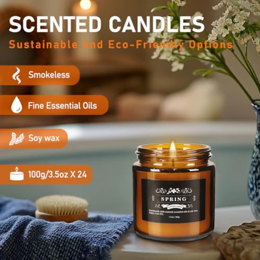 s Scented Candles for Home, 3. – Soy Candle Fragrance Oil recenzja i cena