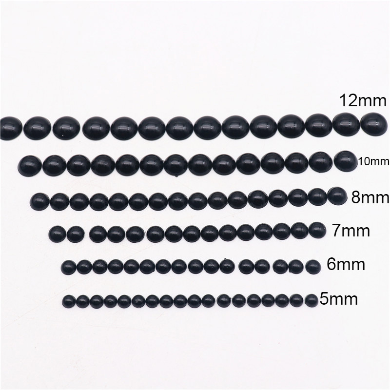 5mm-20mm Black Plastic Safety  – Art Craft Handmade recenzja i cena