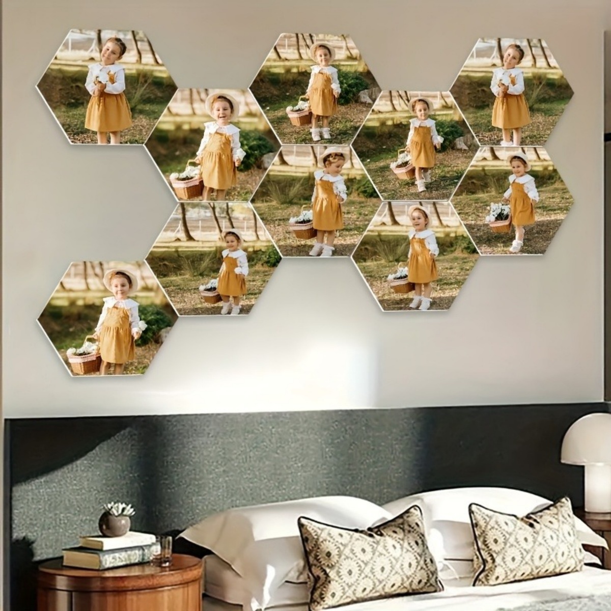 Custom Wall Decor — Modern Hex – Art Craft Christmas recenzja i cena