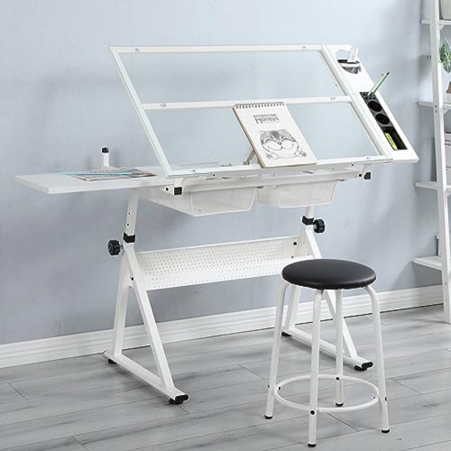 Drafting Table with Stool Mode – Art & Craft Tape recenzja i cena