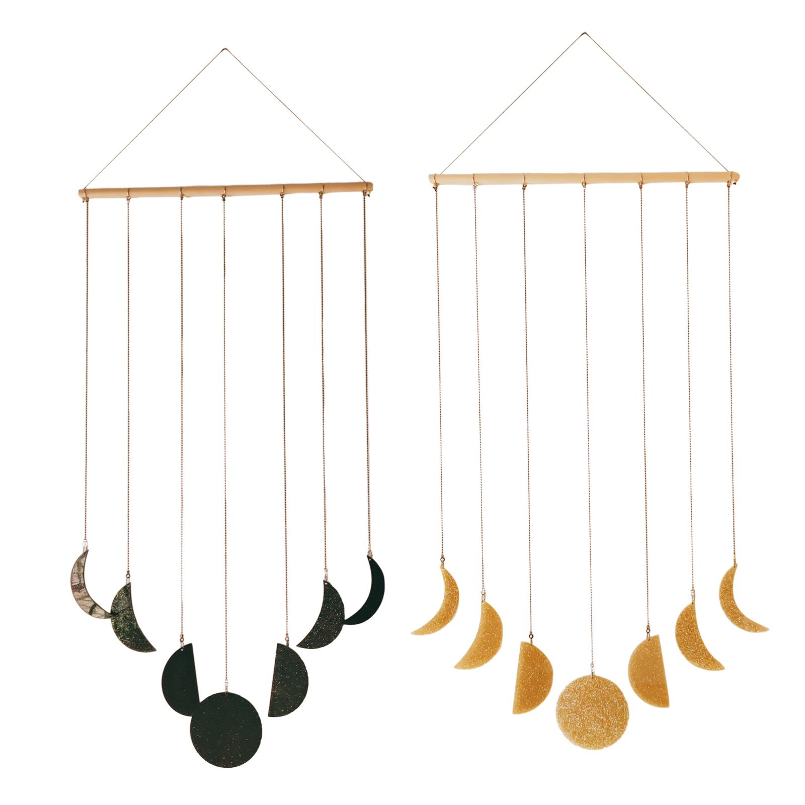Moon Phase Wall Hanging Decor  – Art And Craft For Nursery recenzja i cena