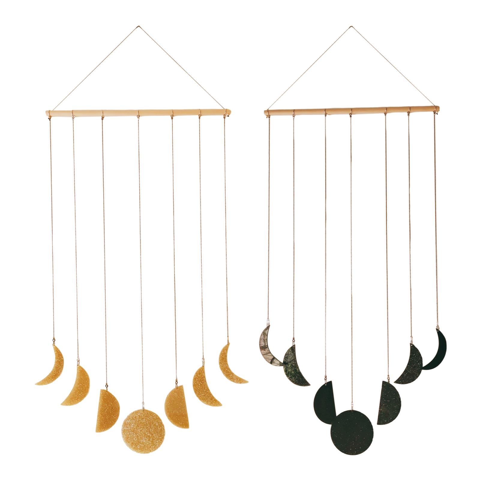 Moon Phase Wall Hanging Decor  – Art And Craft For Nursery recenzja i cena