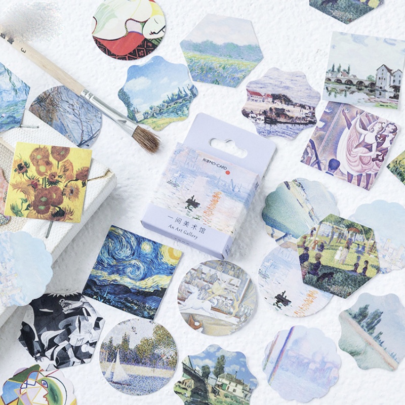 46pcs Art Museum Boxed Sticker – Art Craft Museum recenzja i cena