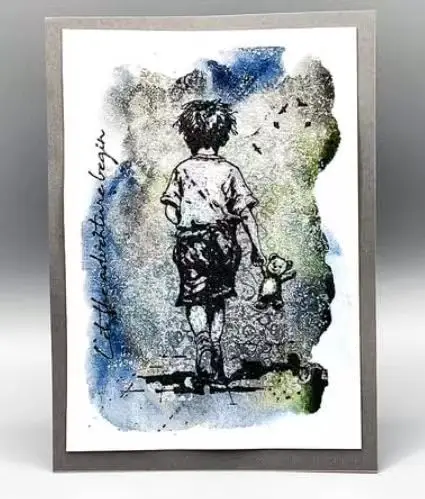 2025 New Girl Holding Clear Si – Rubber Stamp Blank recenzja i cena