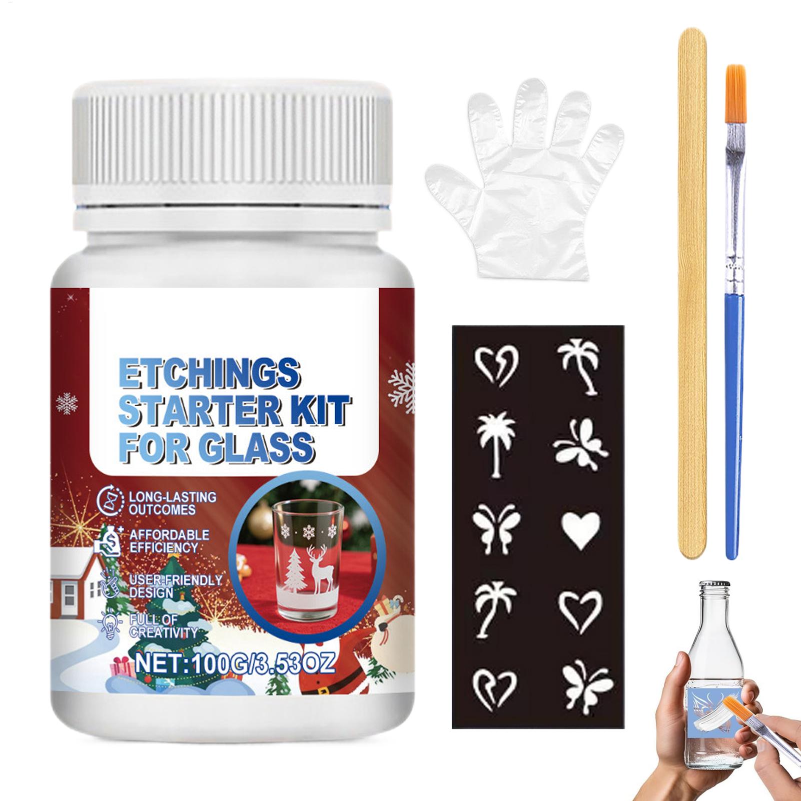 Glass Etching Kit Glass Etch S – Art Craft Cup recenzja i cena