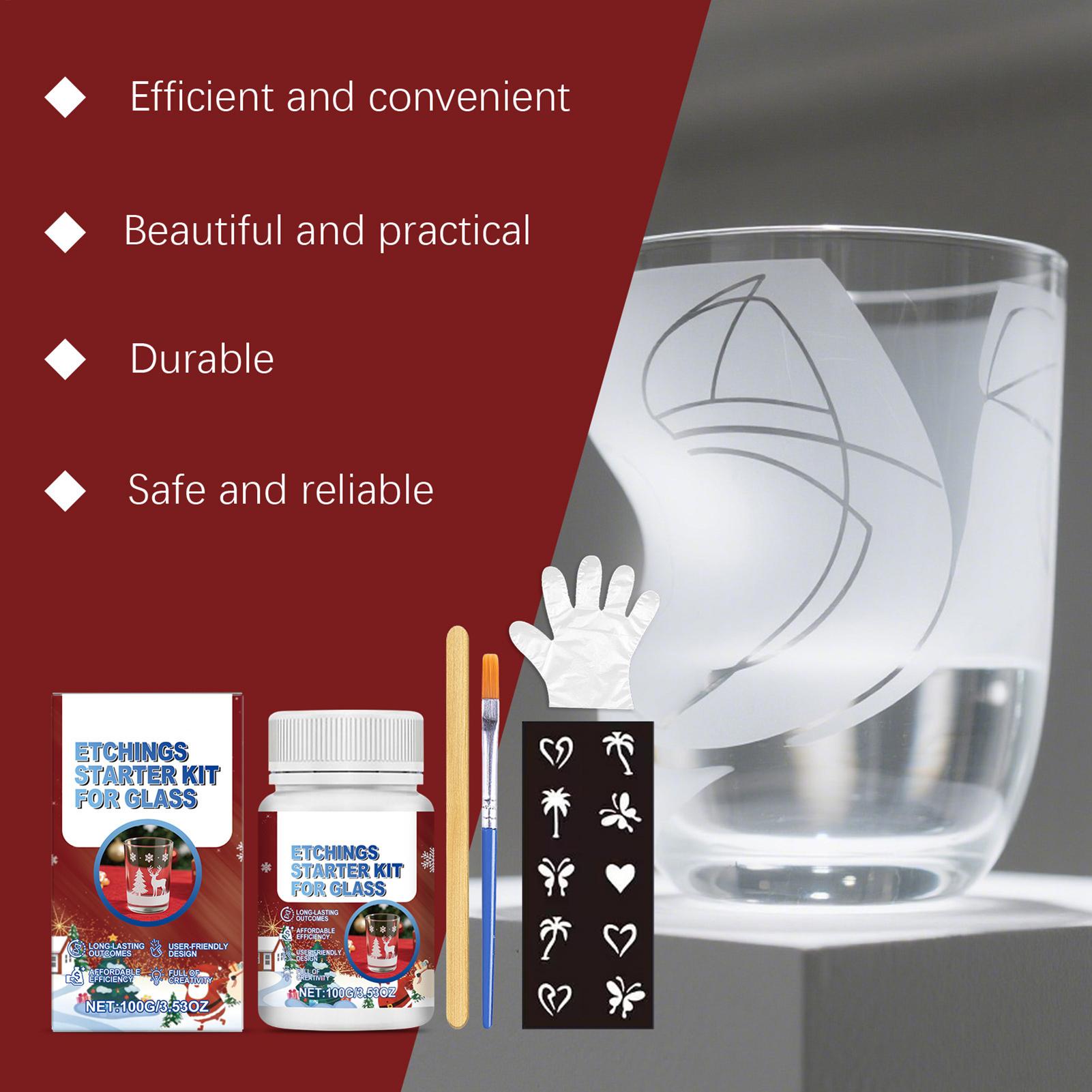 Glass Etching Kit Glass Etch S – Art Craft Cup recenzja i cena