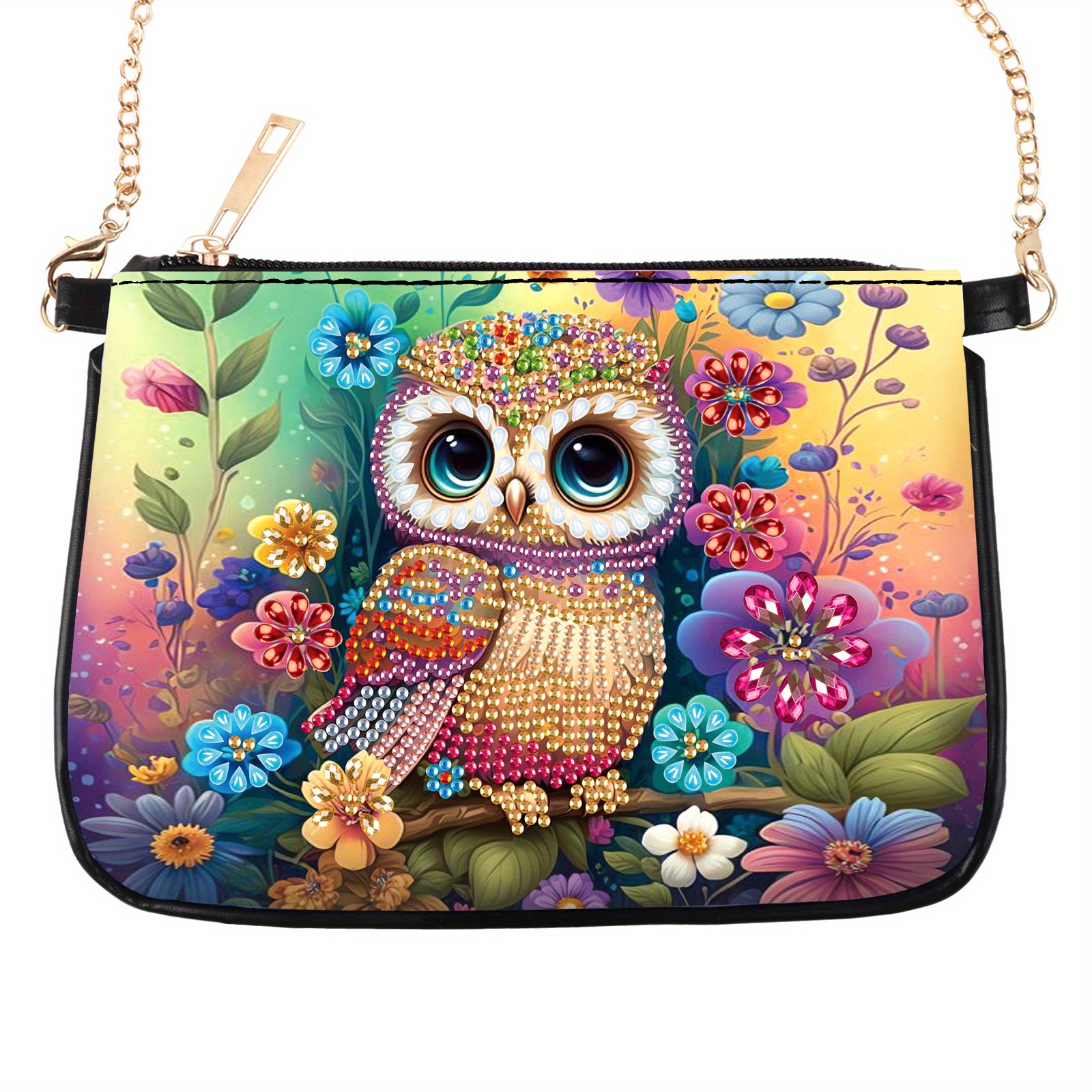 Colorful Owl Diamond Art Paint – Art Craft Handmade recenzja i cena