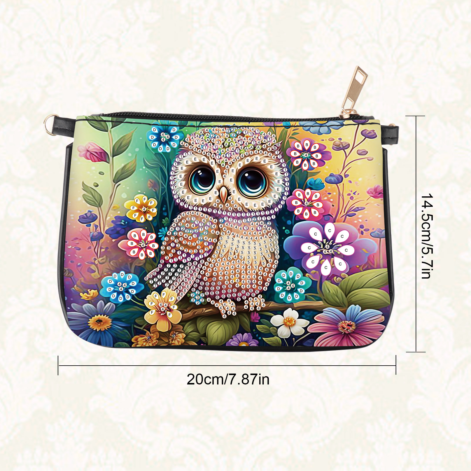 Colorful Owl Diamond Art Paint – Art Craft Handmade recenzja i cena