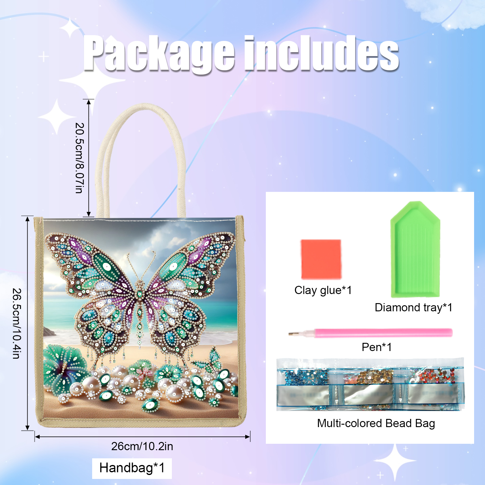 Diamond Art Painting Handbag K – Art Craft Handmade recenzja i cena