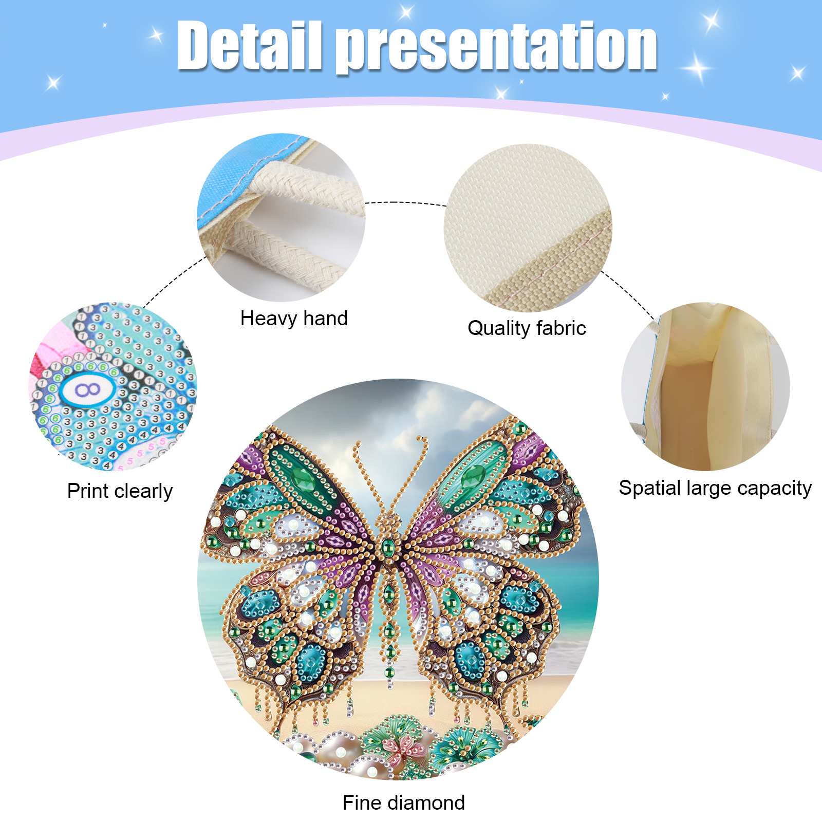 Diamond Art Painting Handbag K – Art Craft Handmade recenzja i cena