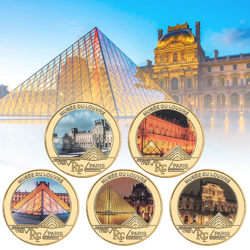 Louvre Museum Gold Foil Commem – Art Craft Museum recenzja i cena