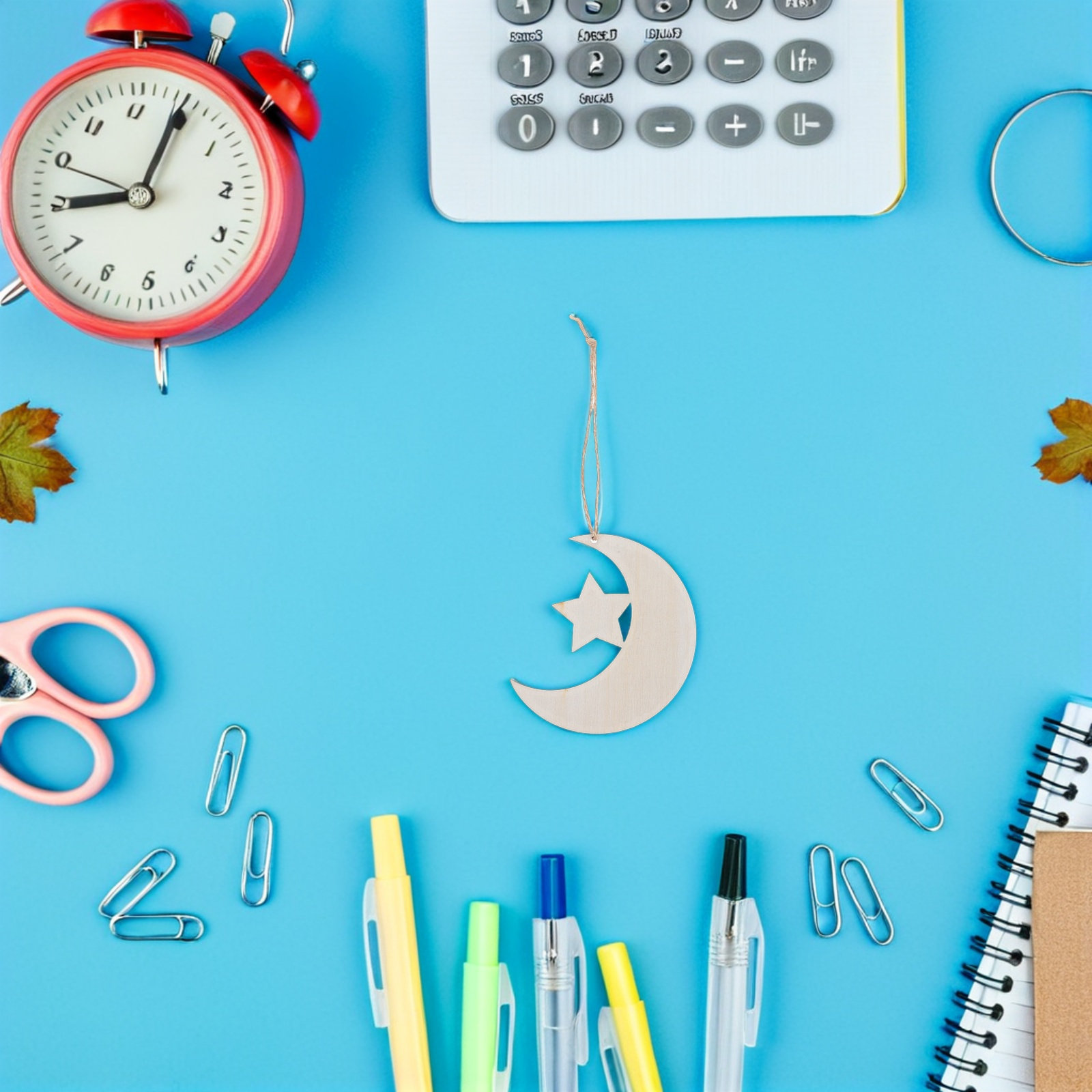 40Pcs Blank Wooden Moon and St – Art And Craft For Nursery recenzja i cena