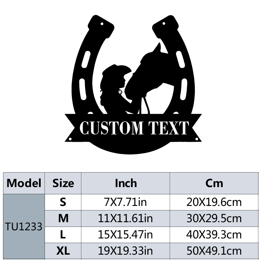 1pc Fashion Customized Horsesh – Art Craft Christmas recenzja i cena