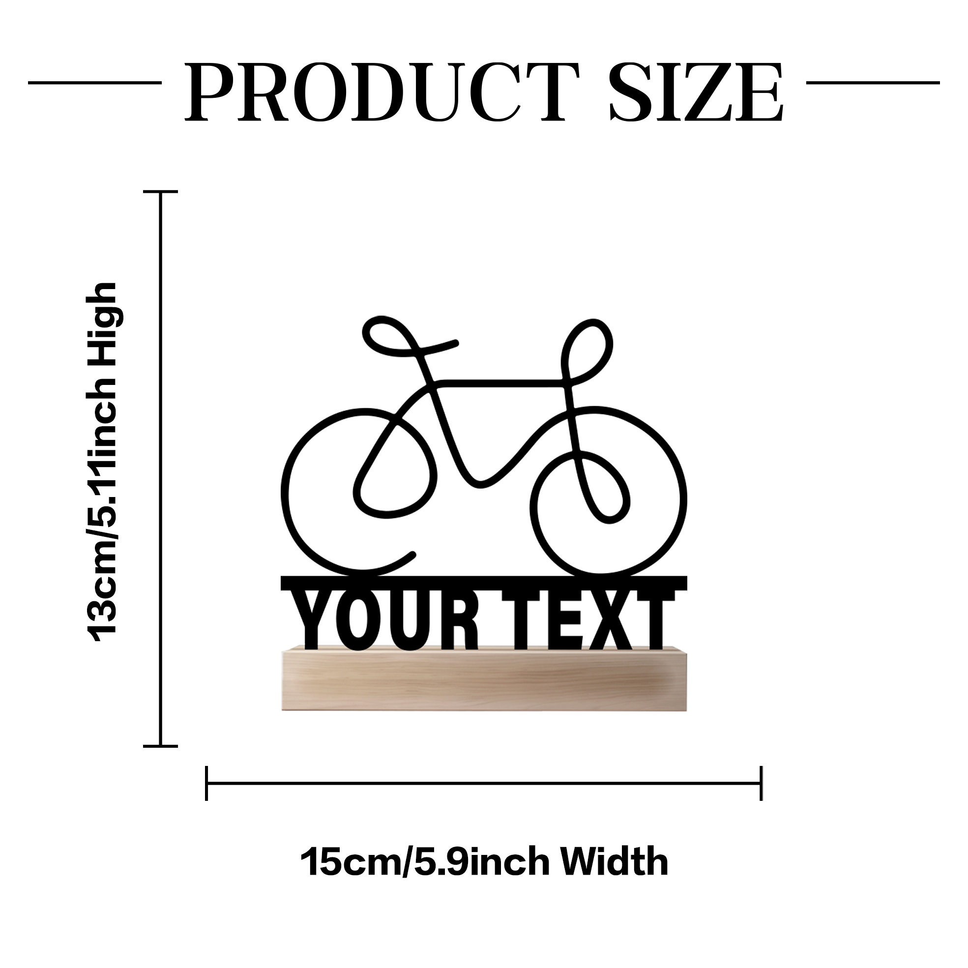 1pc Simple bicycle bike Custom – Art Craft Simple recenzja i cena