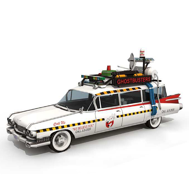 Ghostbusters Car Ecto-1A 1:20  – Art Craft With Cardboard recenzja i cena