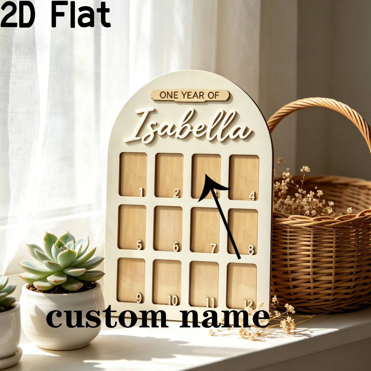 1Pc Custom Photo Record Board  – Art Craft Christmas recenzja i cena