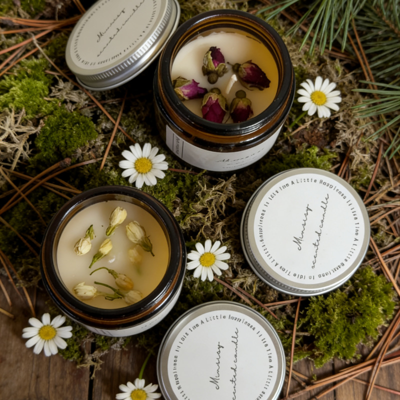 Rose Jasmine Dried Flower Scen – Soy Candle Fragrance Oil recenzja i cena