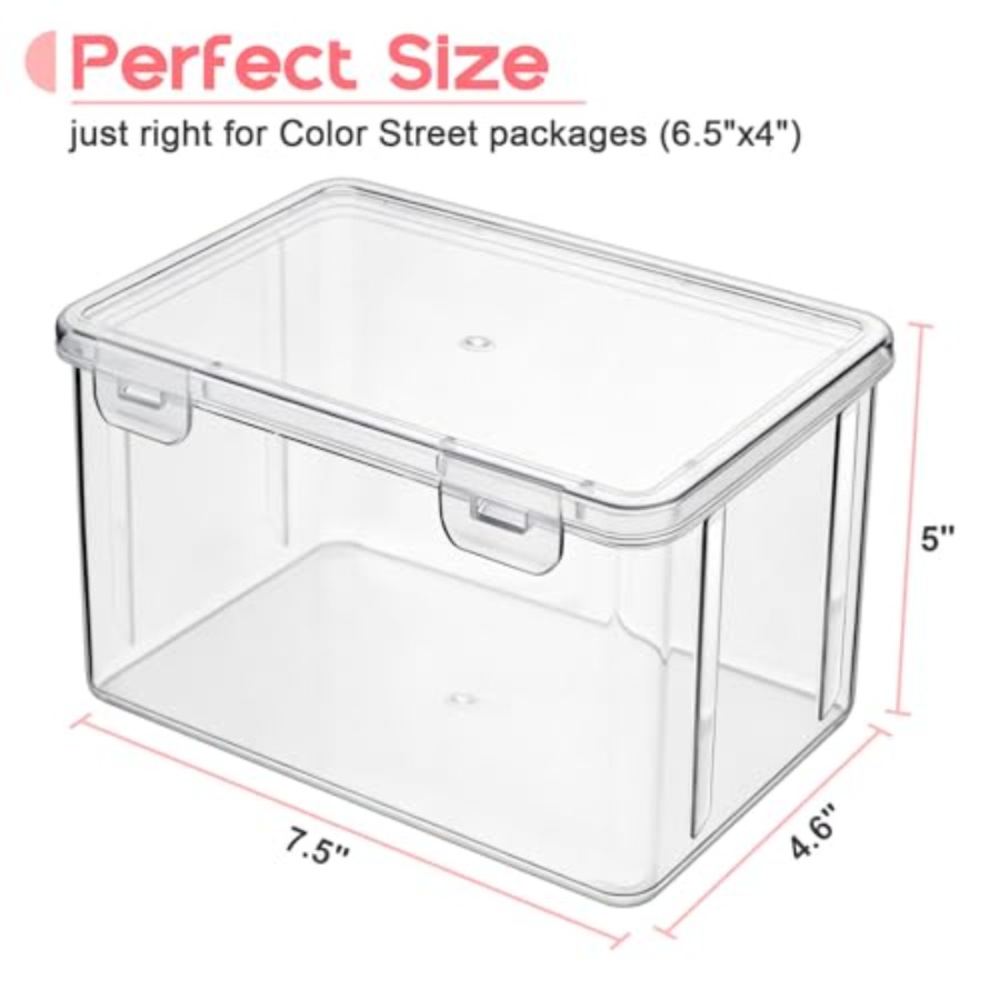 Storage Box for Color Street N – Box Art And Craft recenzja i cena