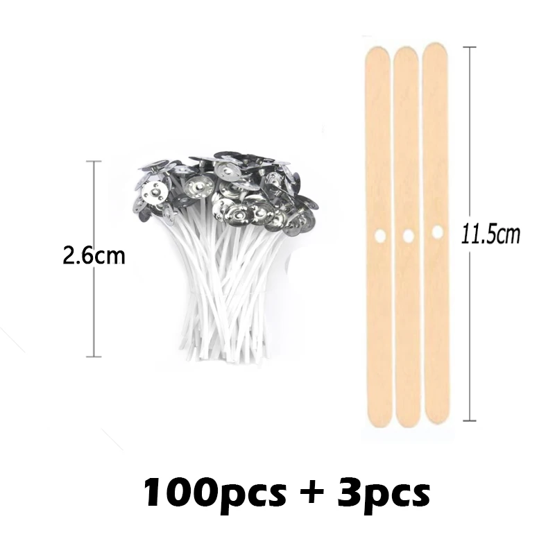 103pcs Waxed Cotton Candle Wic – Soy Candle Fragrance Oil recenzja i cena