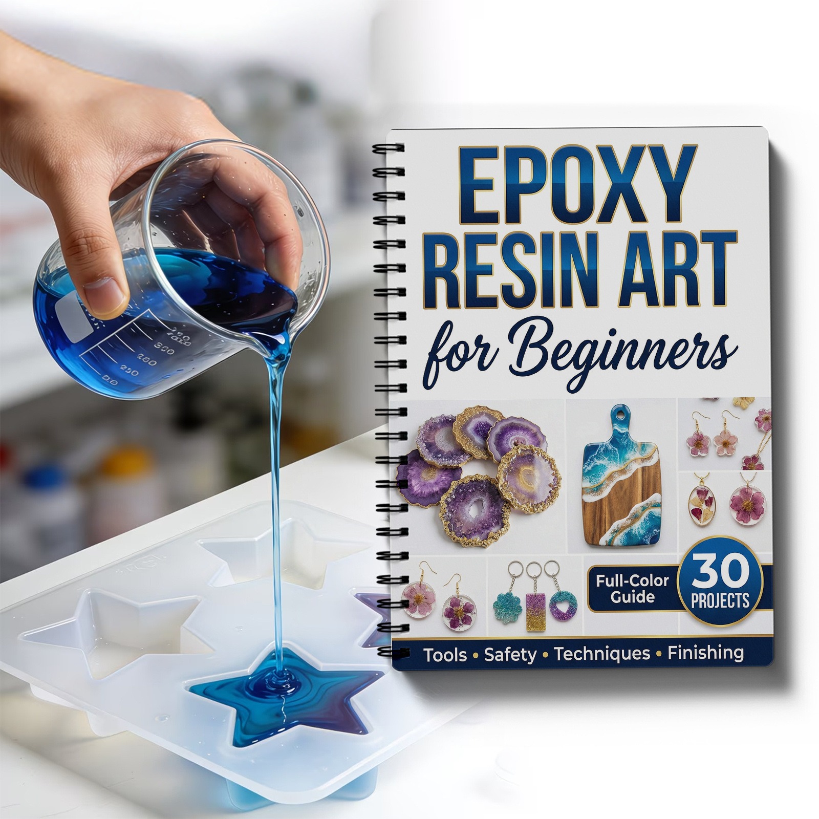 Epoxy Resin Art Book Guide Lea – Art Craft Book recenzja i cena