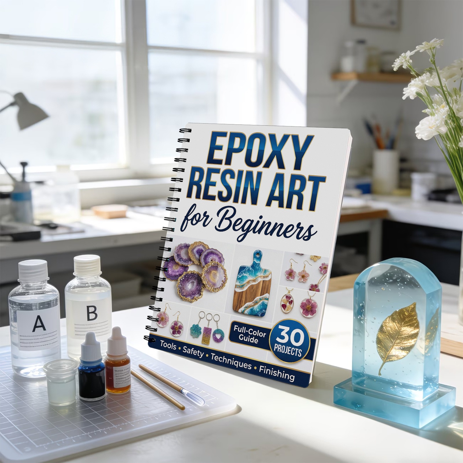 Epoxy Resin Art Book Guide Lea – Art Craft Book recenzja i cena