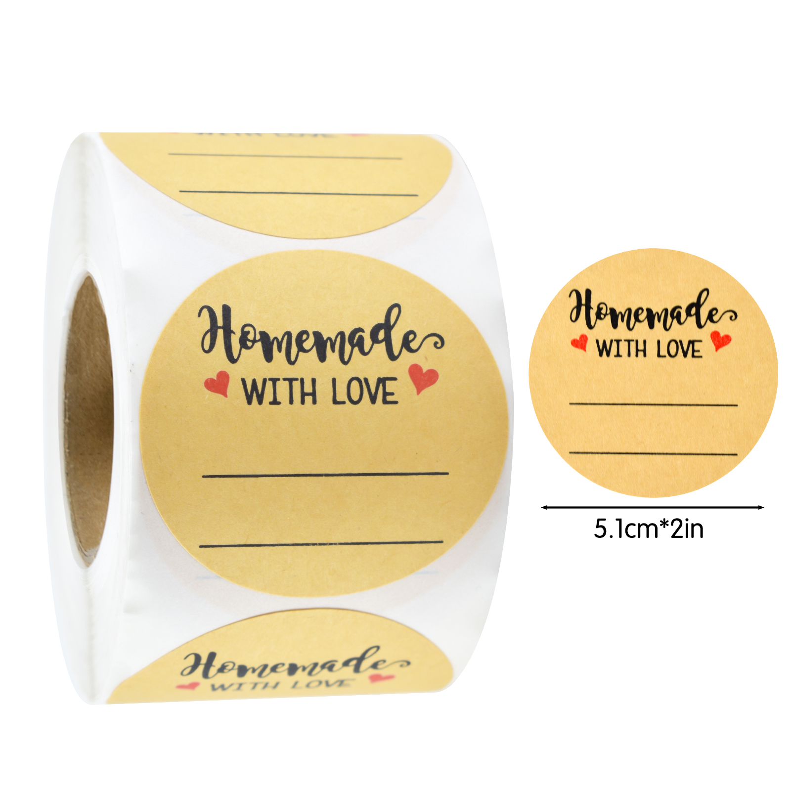 200Pcs 2-Inch Round Writable K – Art Craft Handmade recenzja i cena