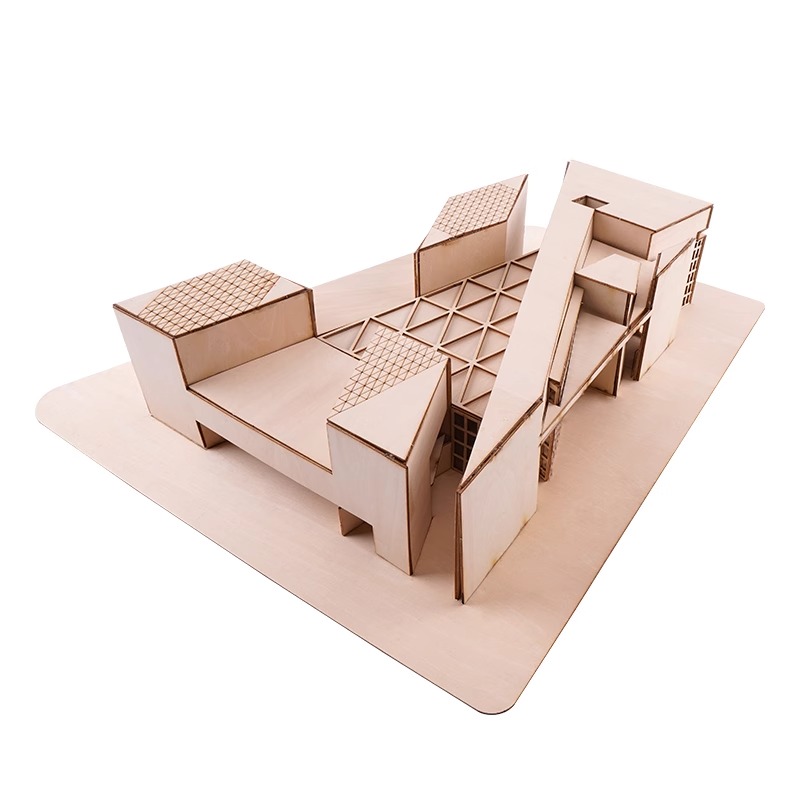 1:100 1:200 Scale DIY Miniatur – Art Craft Museum recenzja i cena