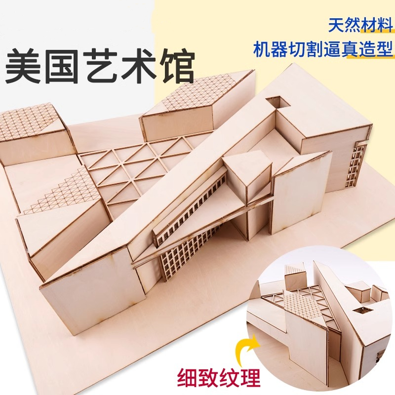 1:100 1:200 Scale DIY Miniatur – Art Craft Museum recenzja i cena