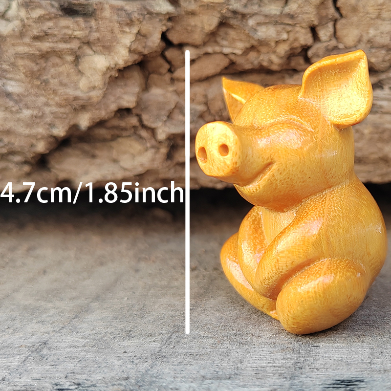 Wooden Carved Cartoon Cute Luc – Art Craft Simple recenzja i cena