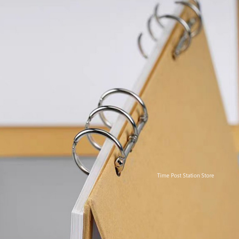 1PC 3-Hole Metal Clip Book Rin – Art Craft Book recenzja i cena