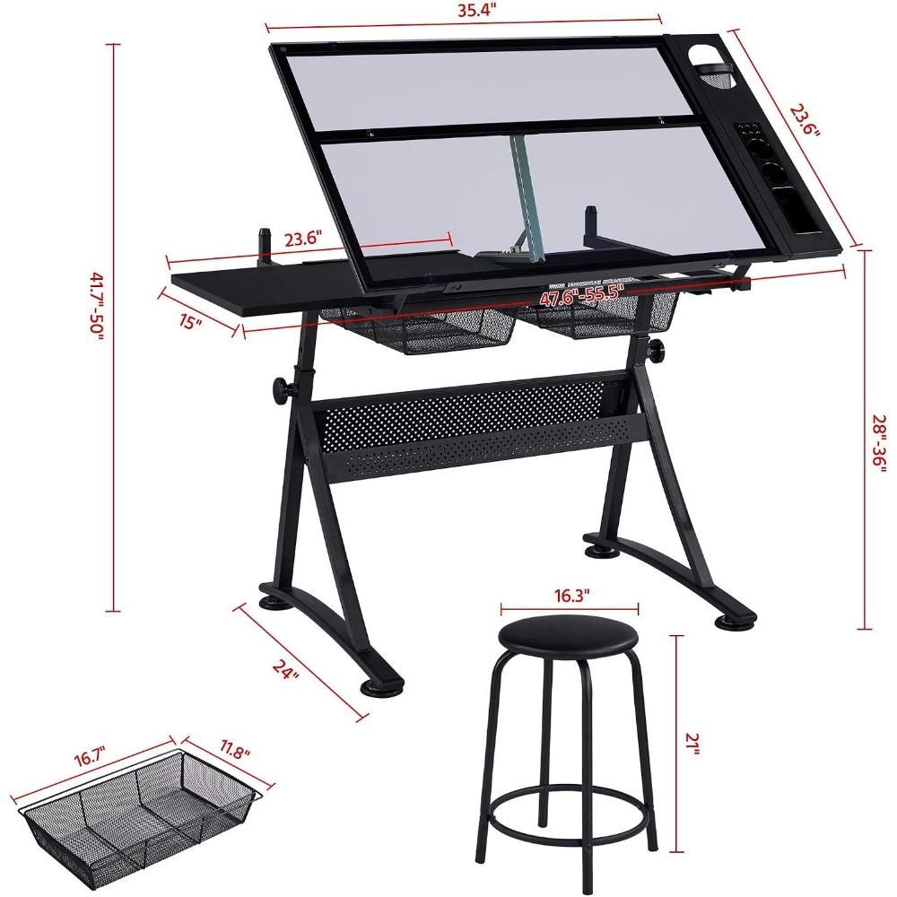 Height Adjustable Drafting Tab – Art & Craft Tape recenzja i cena
