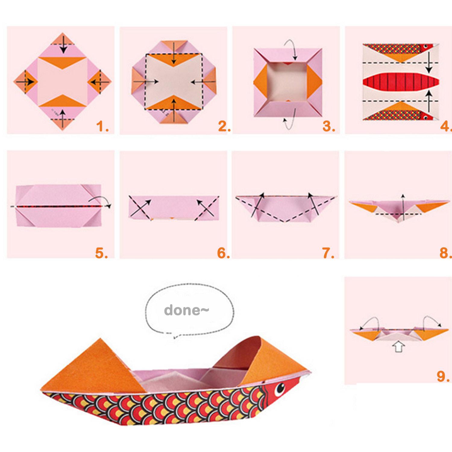 54Sheets Origami Folding Paper – Art And Craft For Nursery recenzja i cena