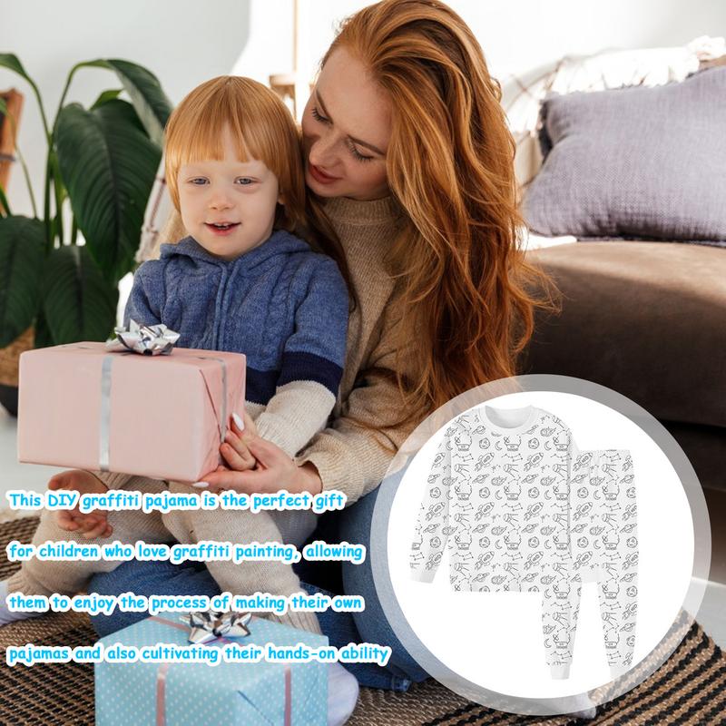 Pajama Coloring For Kids Sketc – Art And Craft Autumn recenzja i cena