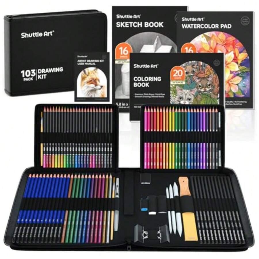 PCS Drawing Kit, Professional  – Colored Pencil Professional recenzja i cena