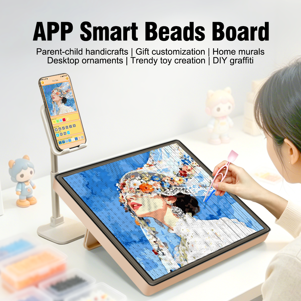 LED Fuse Beads Craft Pegboard  – Art Craft And recenzja i cena