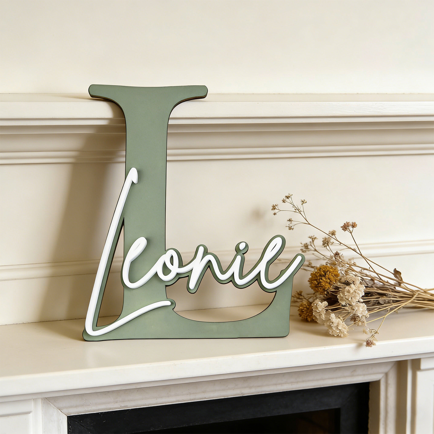 1pc Double-layer Wooden Name D – Art Craft Christmas recenzja i cena