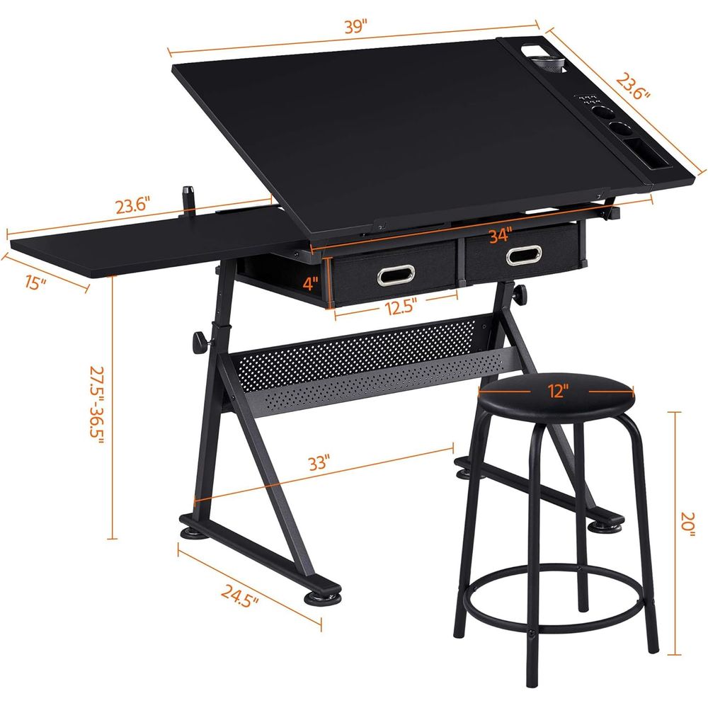 Drafting Table for Artists, He – Art & Craft Tape recenzja i cena