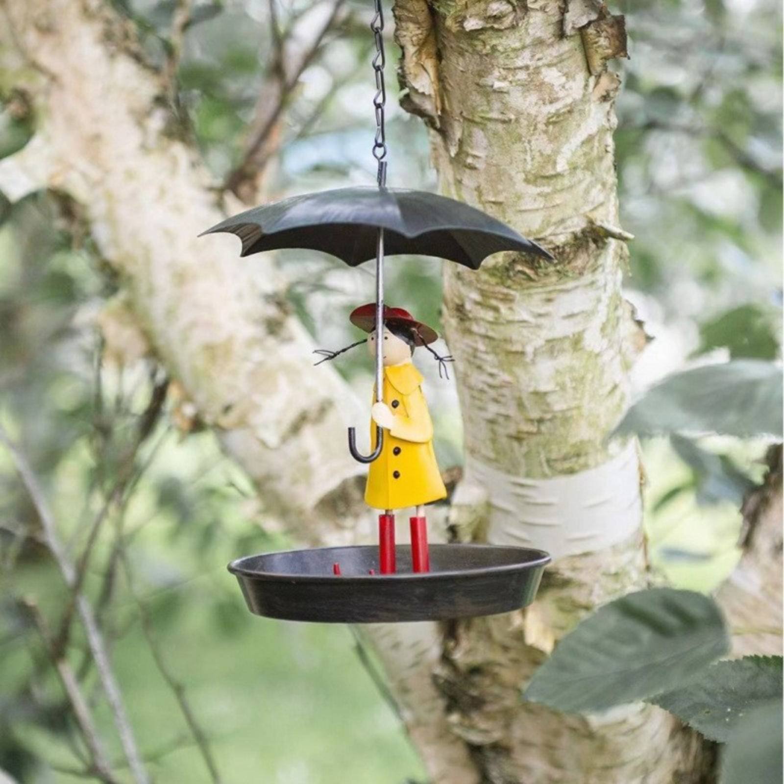 Girl with Umbrella Bird Feeder – Art Craft And recenzja i cena