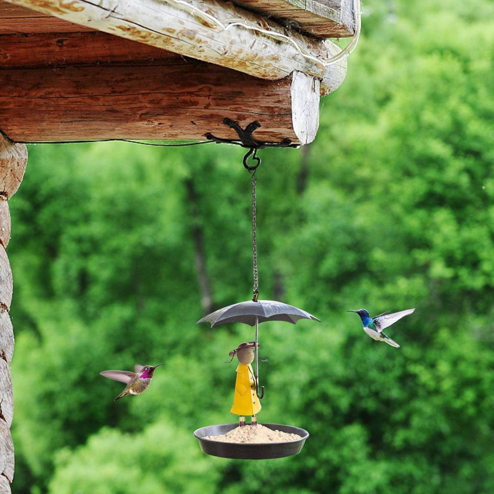 Girl with Umbrella Bird Feeder – Art Craft And recenzja i cena