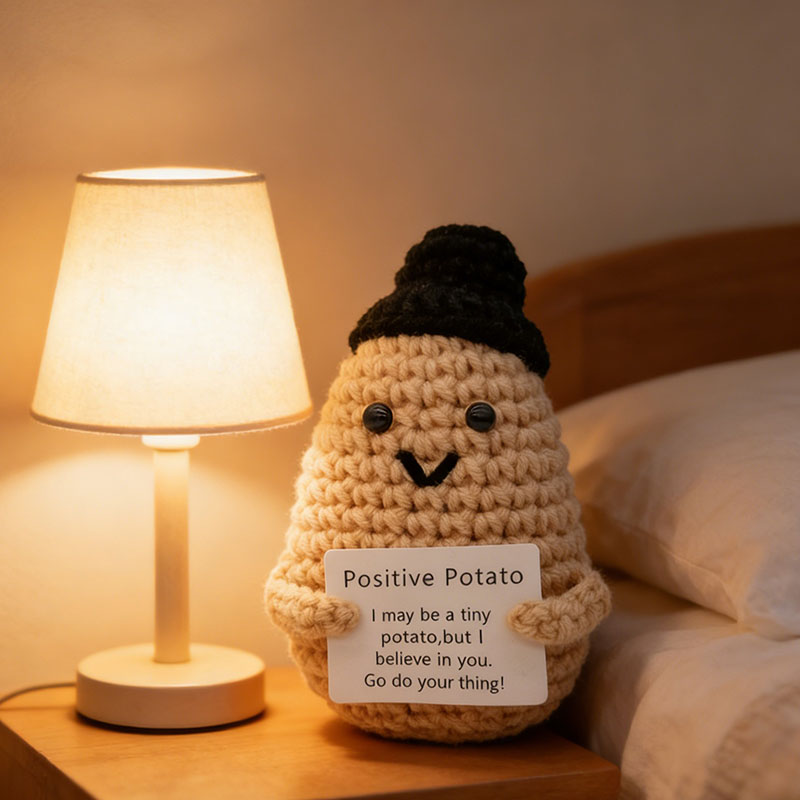 Cute Positive Potato Crochet D – Art Craft Christmas recenzja i cena