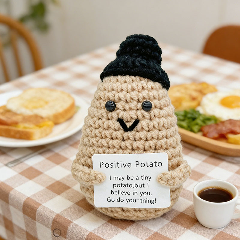 Cute Positive Potato Crochet D – Art Craft Christmas recenzja i cena
